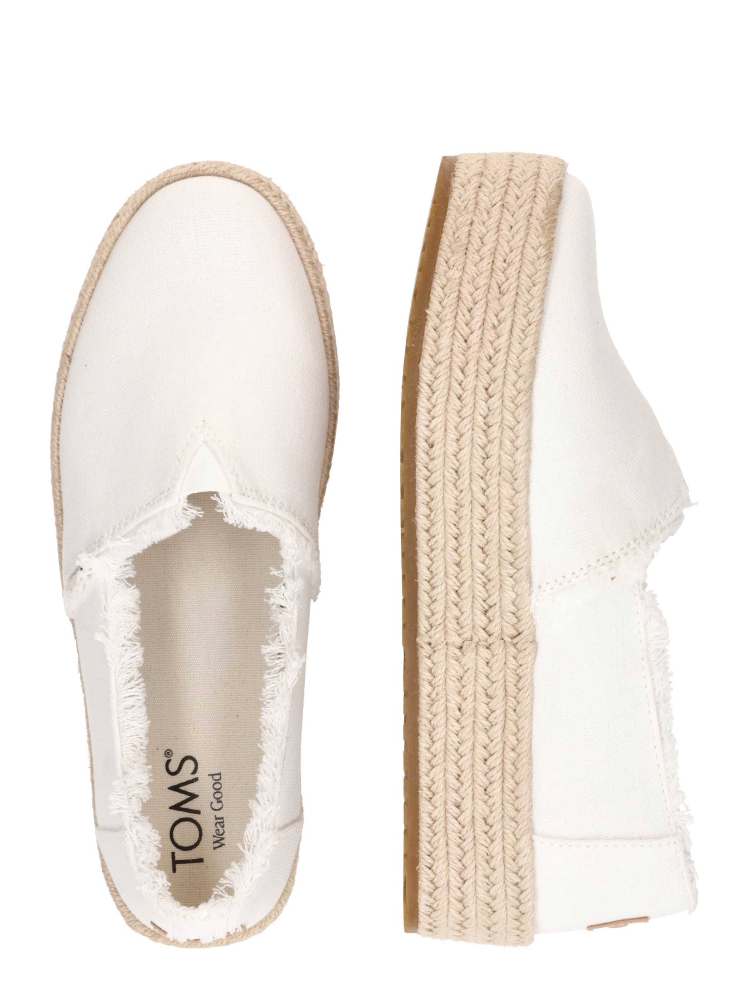 TOMS Natikači 'Valencia' | bela barva
