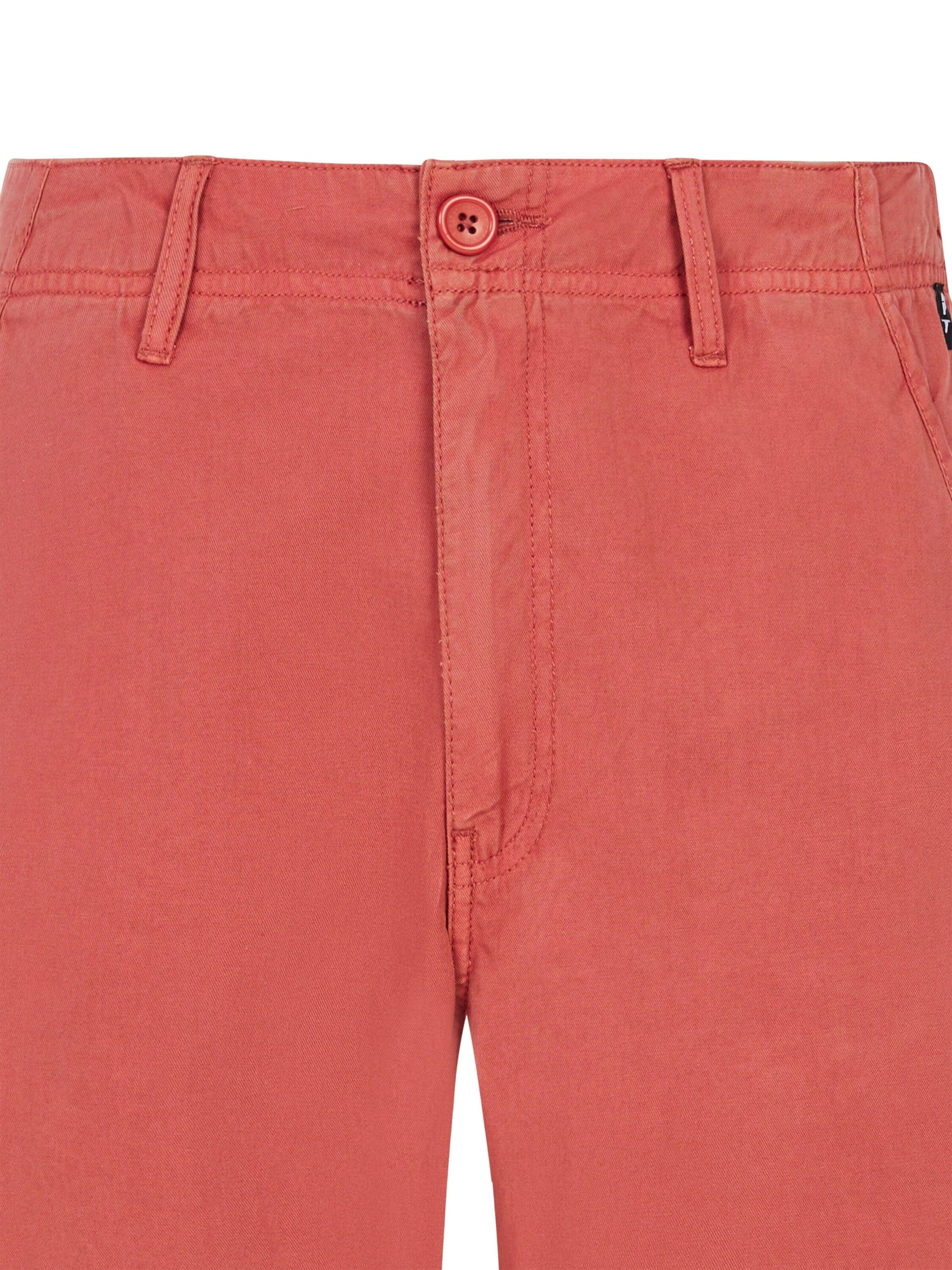 PROTEST Regular Pants 'PRTComie' in Red