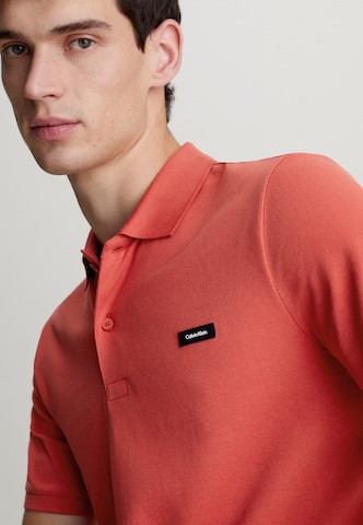 Calvin Klein Poloshirt in Rot