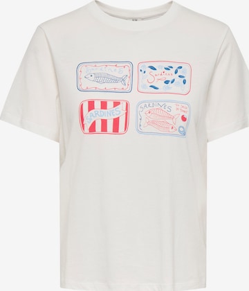 balta JDY Marškinėliai 'JDYLIMA': priekis