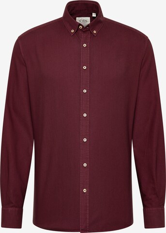 ETERNA Regular fit Business Shirt 'Even' in Red: front