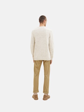 TOM TAILOR Pullover in Beige