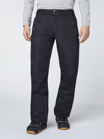 Regular Pantalon outdoor 'Taos' CHIEMSEE en bleu : devant