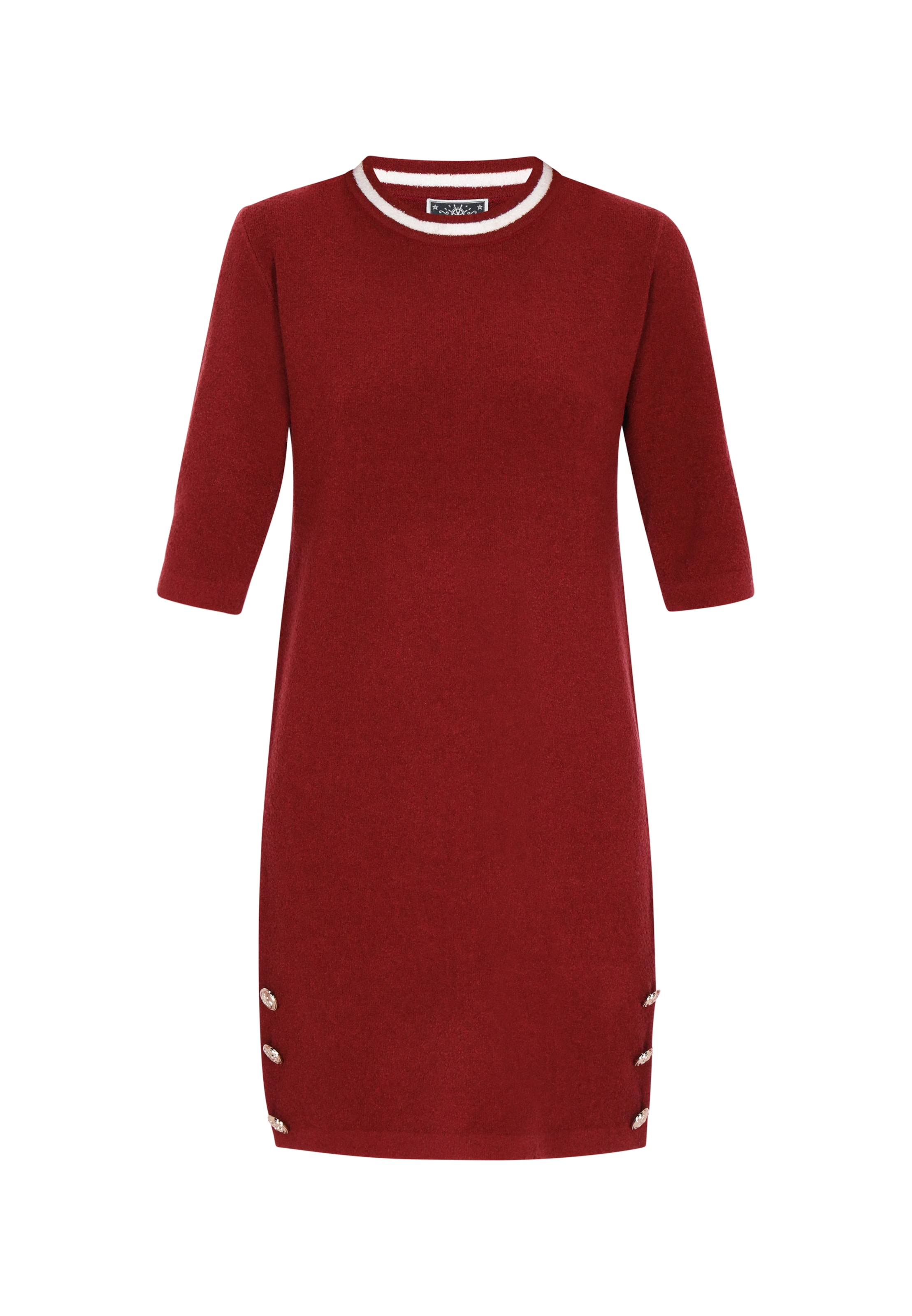 DreiMaster Maritim Dress in Red: front