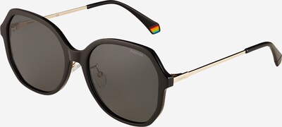 Polaroid Lunettes de soleil '6177/G/S' en or / noir, Vue avec produit