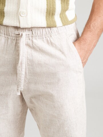 Abercrombie & Fitch Loosefit Hose in Beige