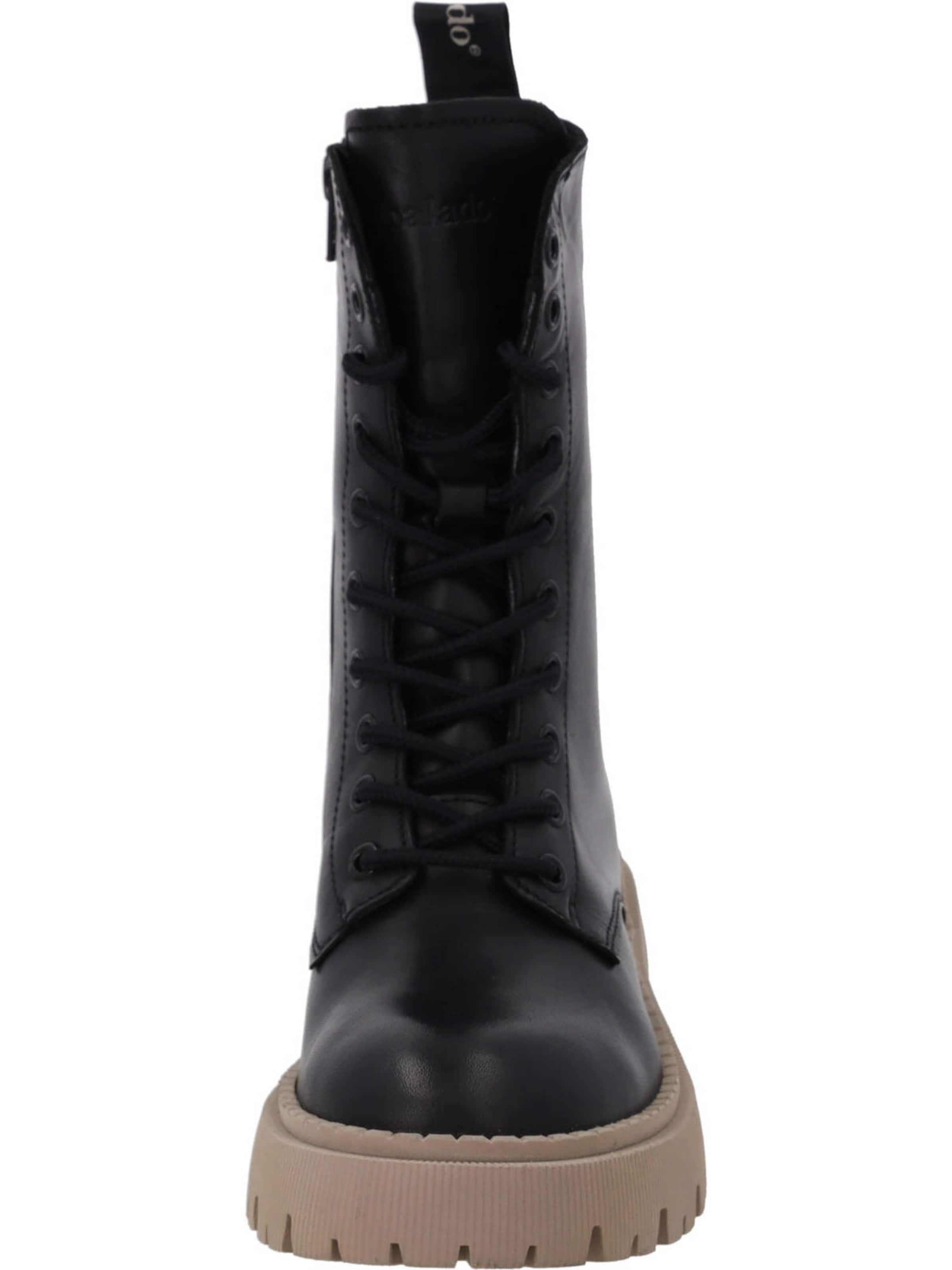 Palado Šnurovacie členkové čižmy 'Delos' - Čierna