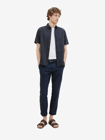 TOM TAILOR Regular Fit Hemd in Blau