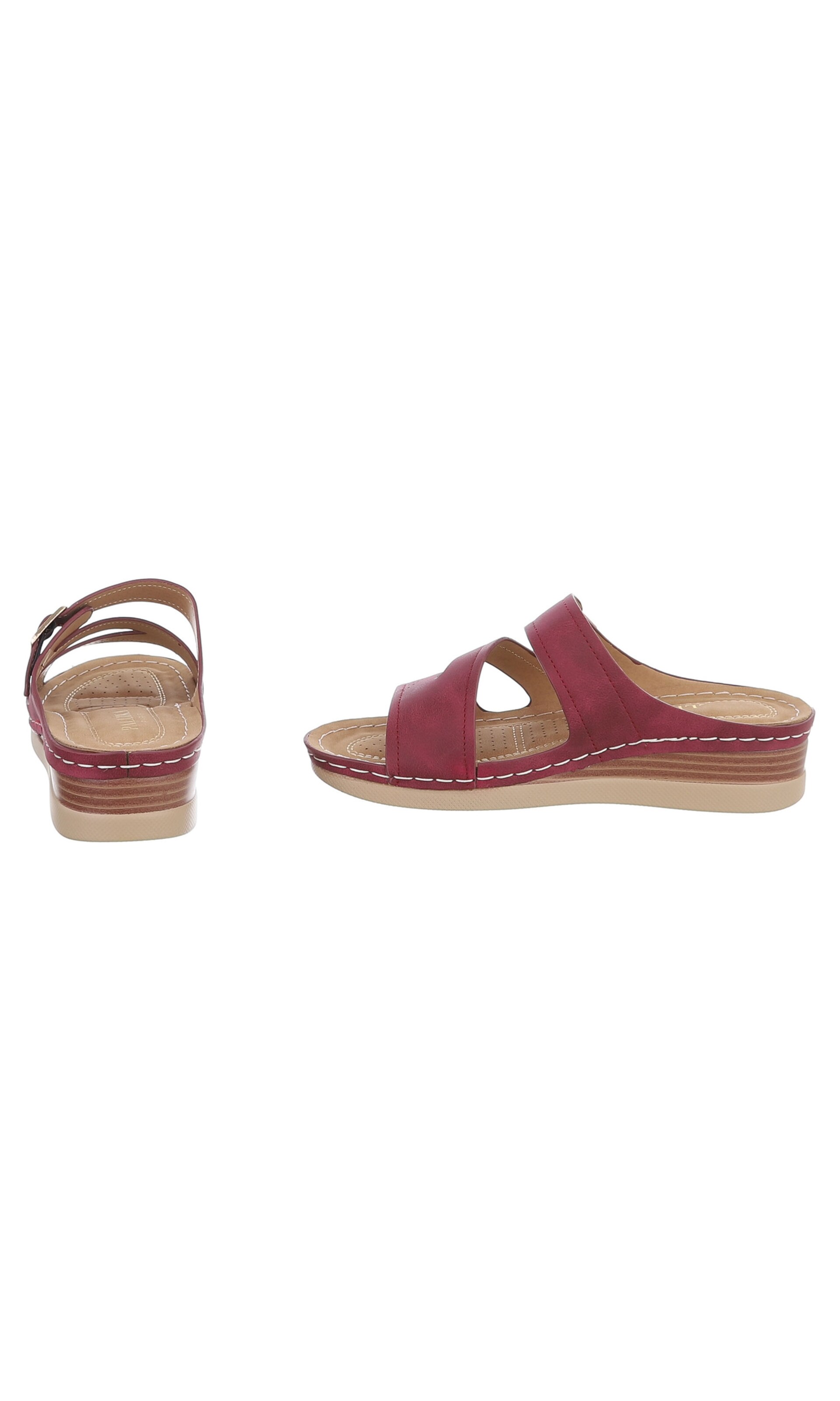 Ital-Design Mules in Red