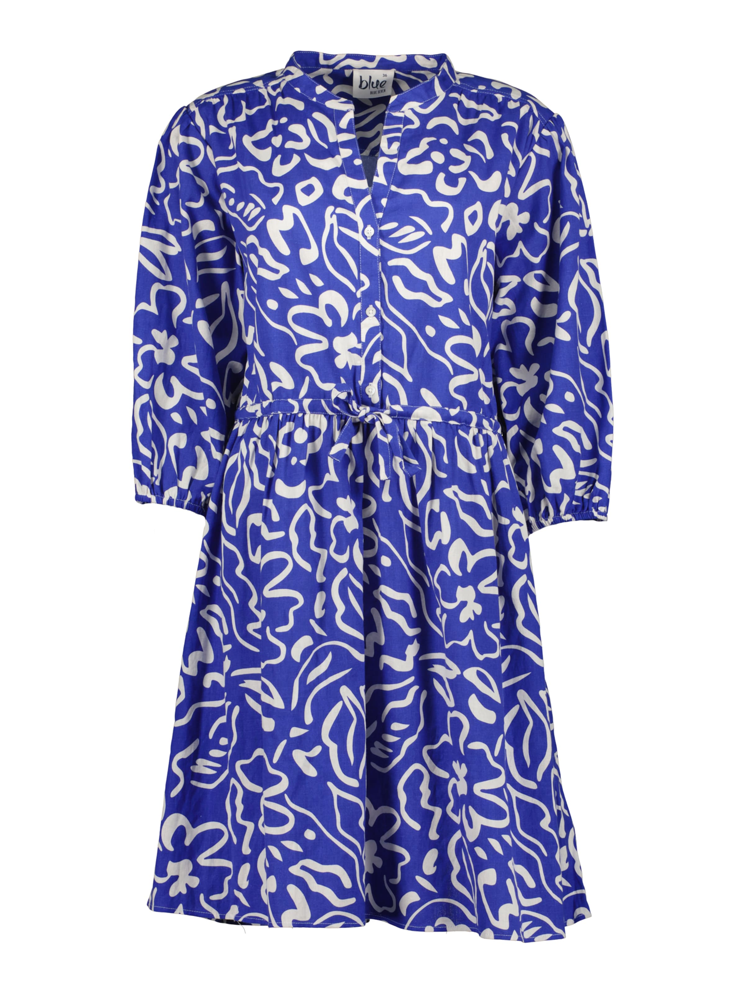 BLUE SEVEN Shirt Dress in Blue: front