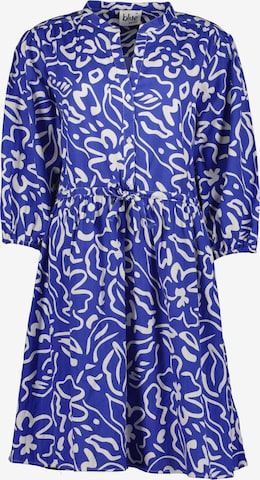 BLUE SEVEN - Vestido camisero en azul: frente