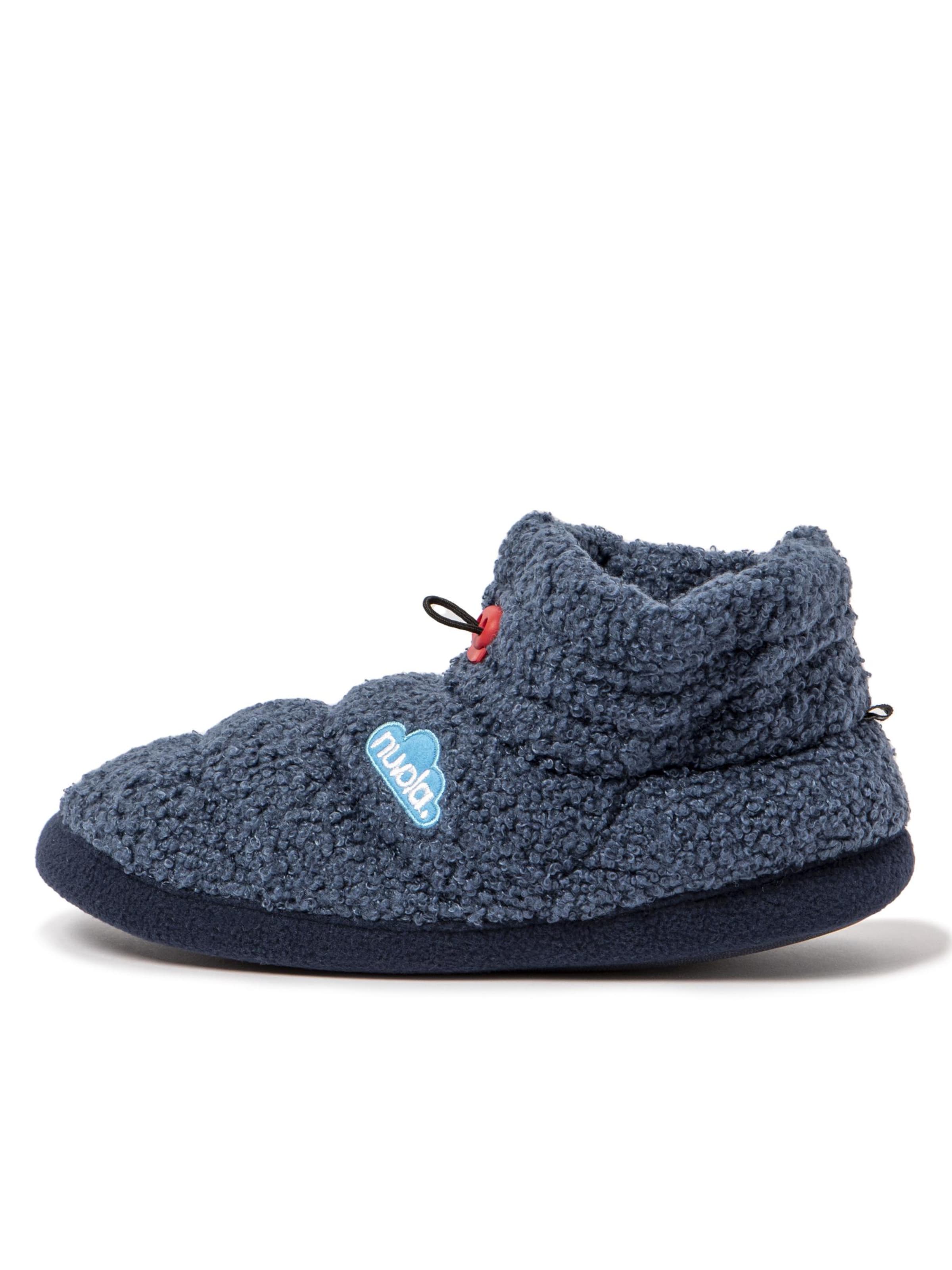 Nuvola. Huisschoenen 'Boot Home Sheep' in Blauw: voorkant