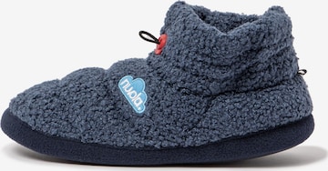 Nuvola. Hausschuh 'Boot Home Sheep' in Blau: Vorderseite