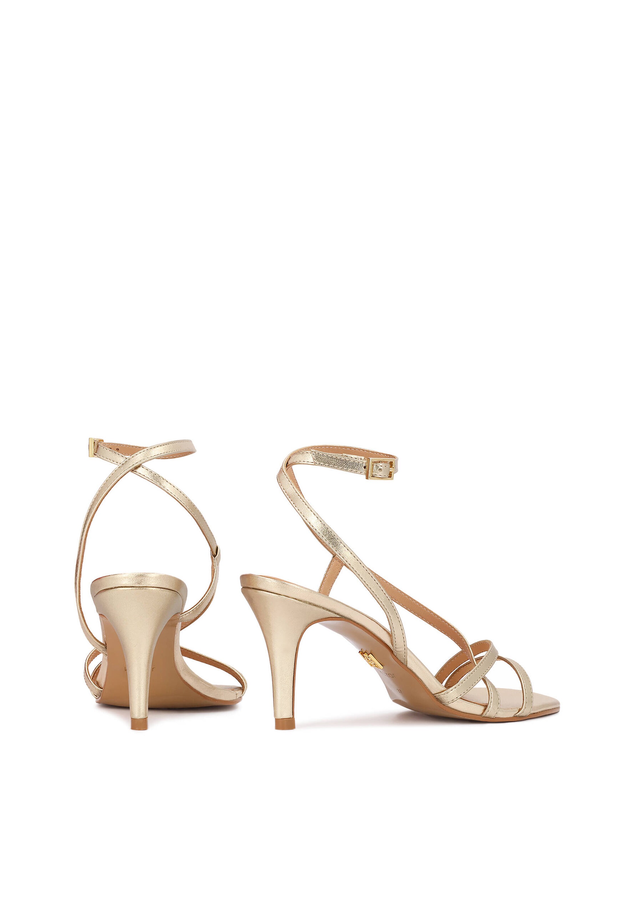 Kazar Sandały z rzemykami w kolorze złoty