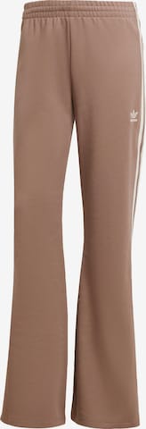 Pantalon 'Adicolor' ADIDAS ORIGINALS en marron : devant