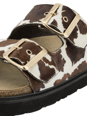 ROHDE Muiltjes 'Tropea' in Bruin