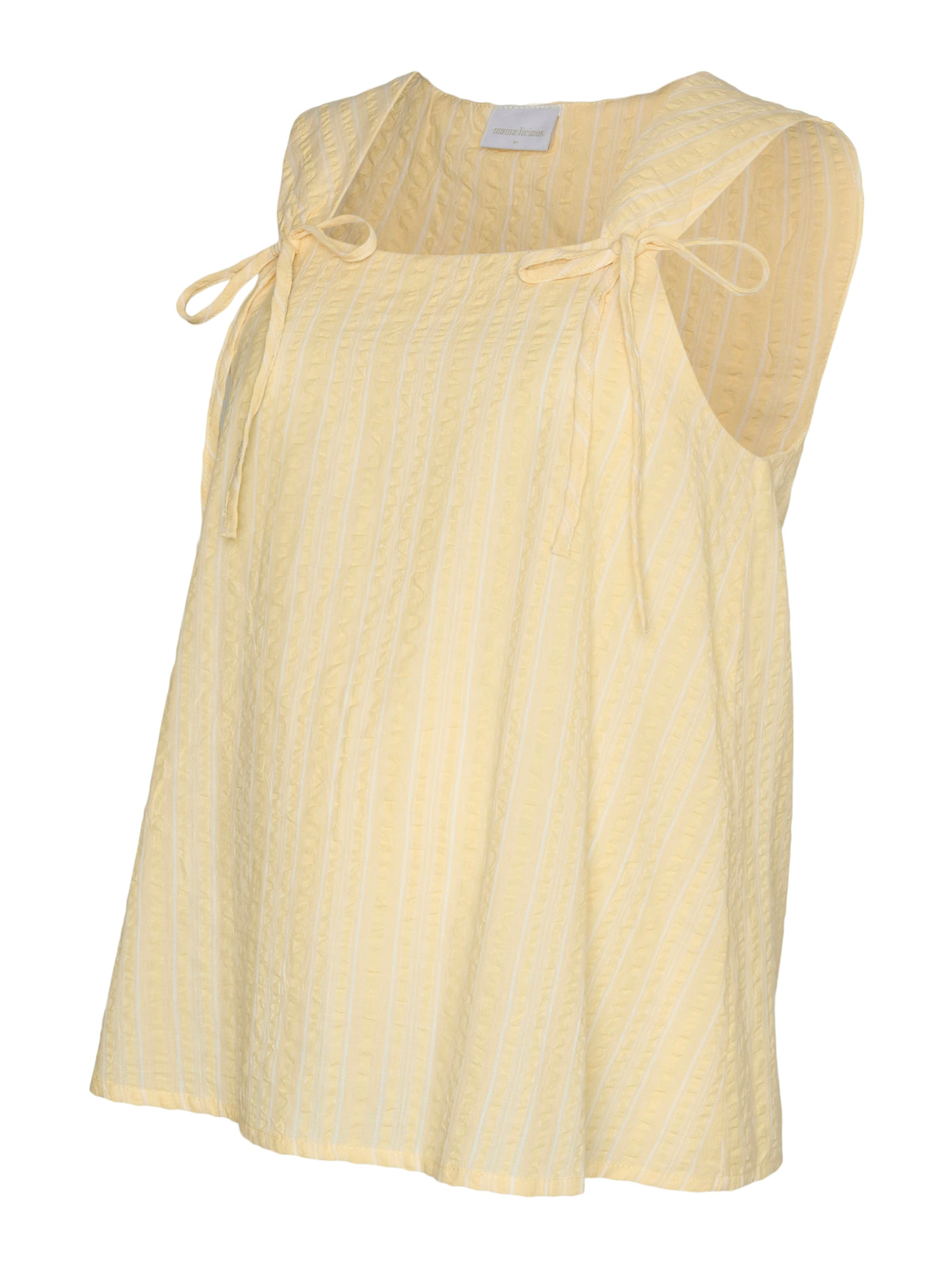 Haut 'MLFRIKKA' MAMALICIOUS en jaune : devant