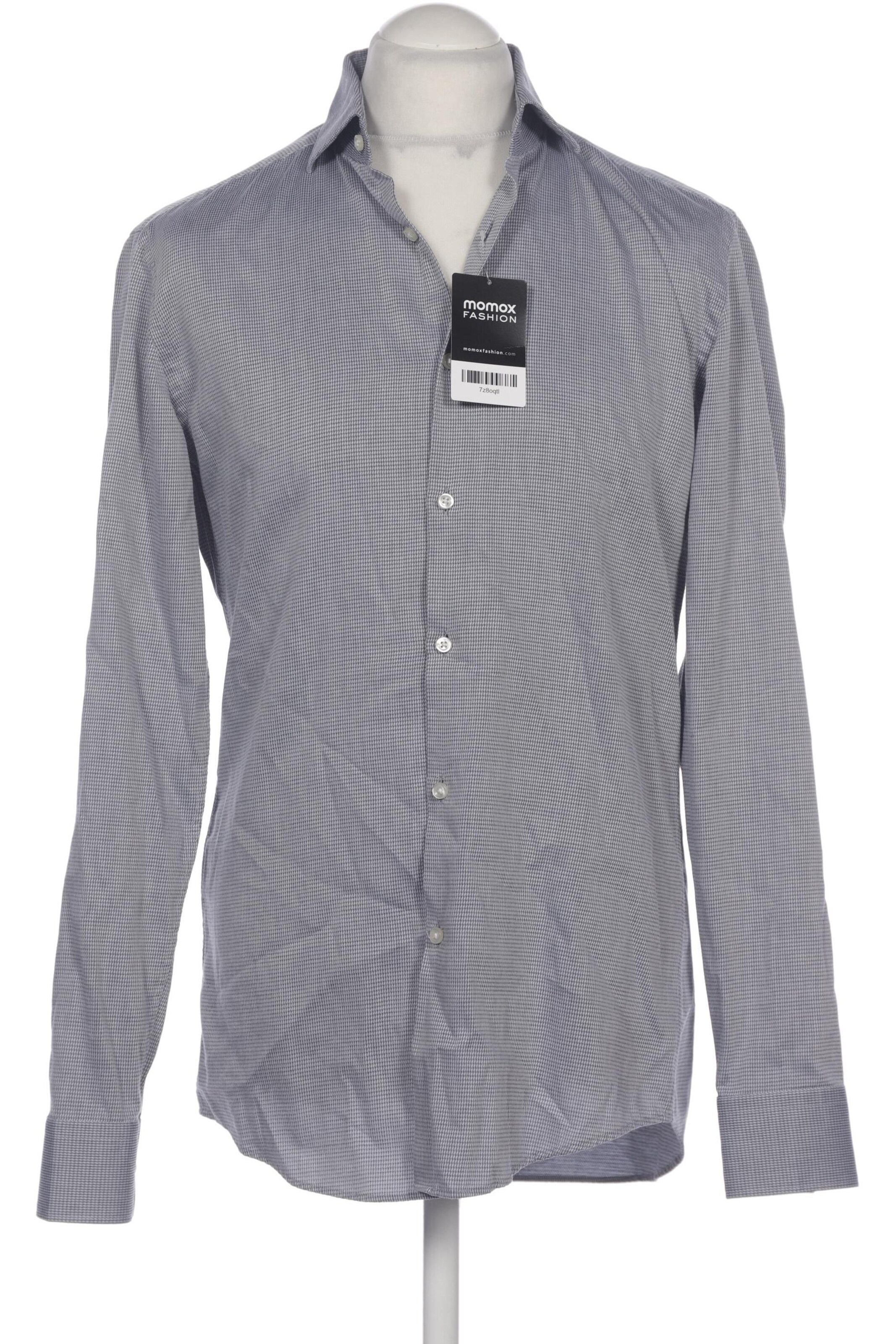 HUGO Button Up Shirt in M in Blue: front