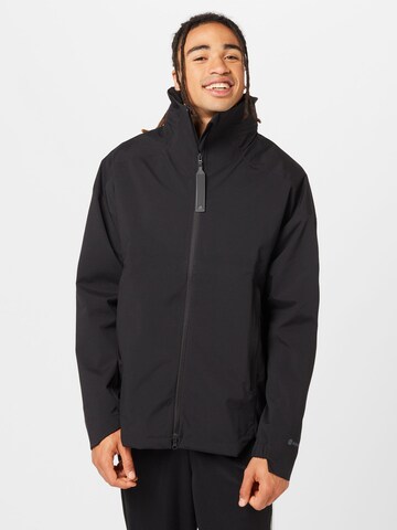 ADIDAS SPORTSWEAR Яке Outdoor 'Myshelter Rain.Rdy' в черно: отпред