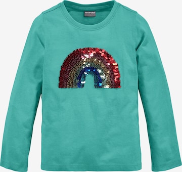 ARIZONA Shirt 'Regenbogen' in Green: front