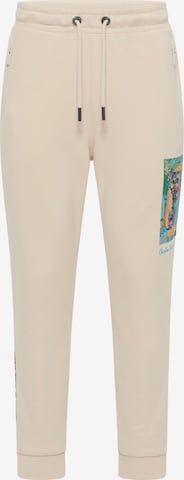 Carlo Colucci Pants 'De Valiere' in Beige: front