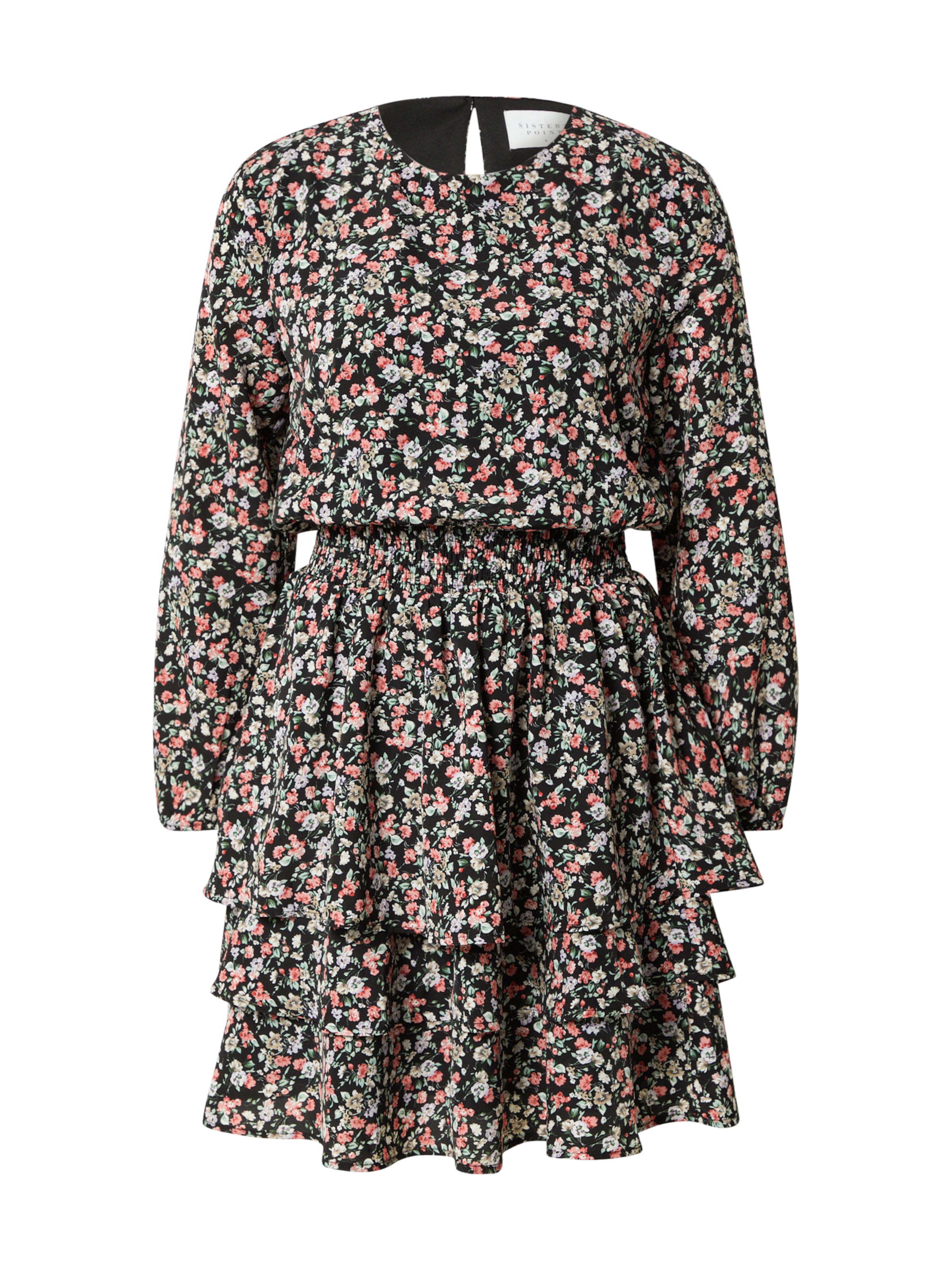 SISTERS POINT Kleid 'NICOLINE' in Grün: Vorderseite