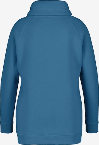 Bluză de molton de la Ulla Popken pe albastru