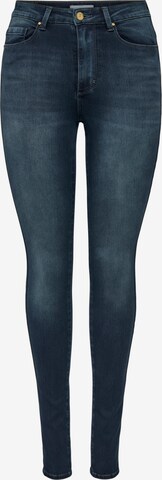 Skinny Jean 'Royal' ONLY en bleu : devant