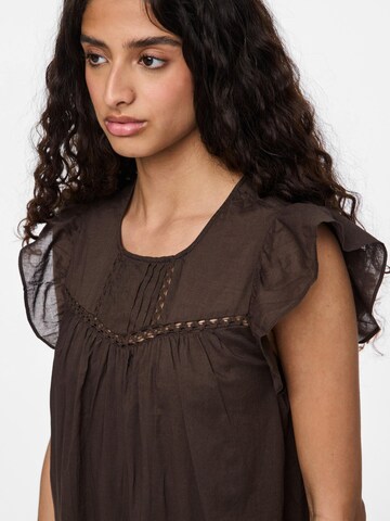 PIECES Dress 'PCAstrid' in Brown