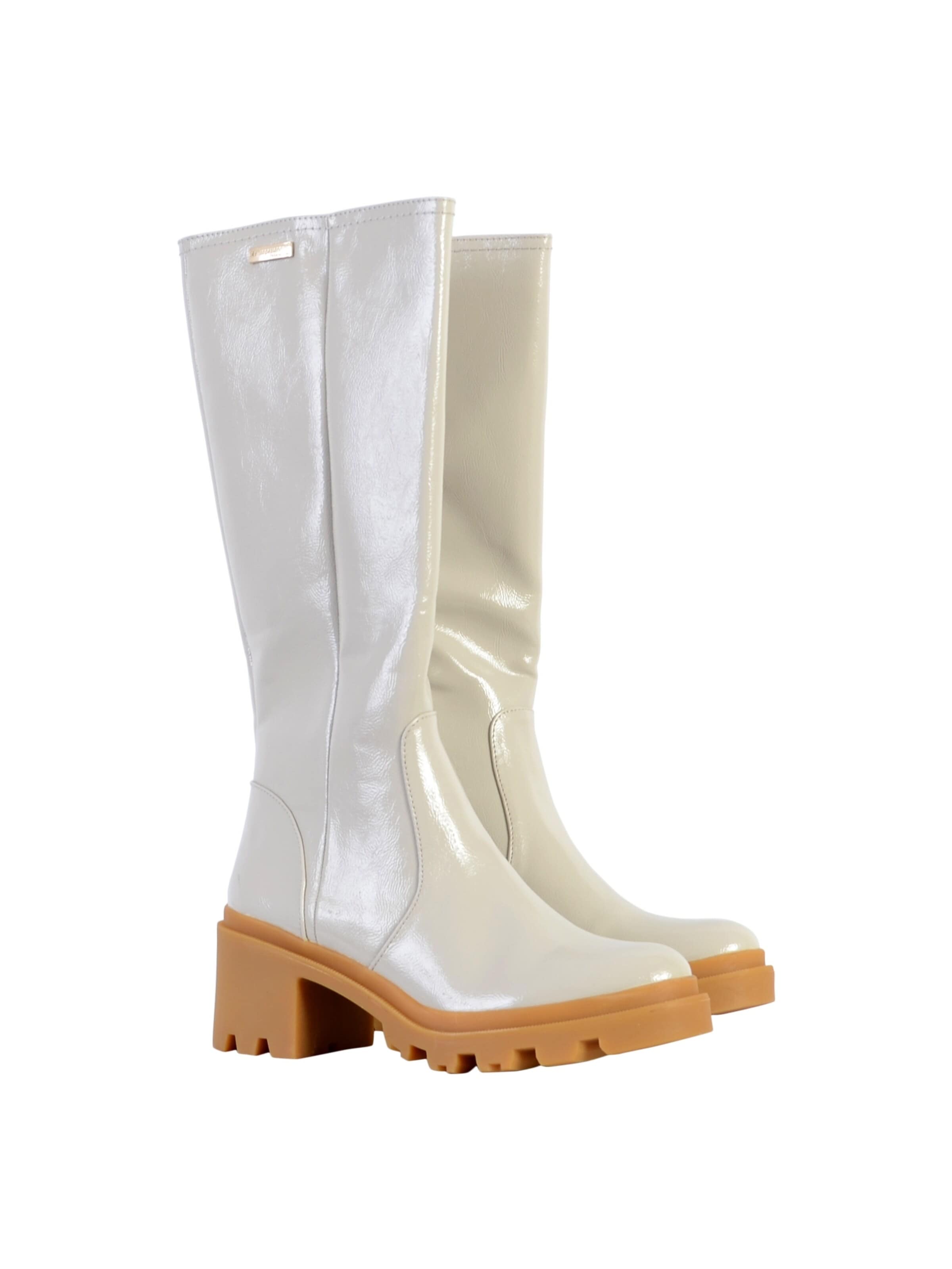 Les Tropéziennes - Botas en blanco