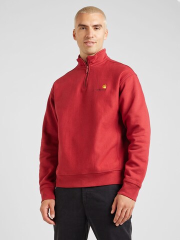 Carhartt WIP Klasický střih Mikina – červená: přední strana