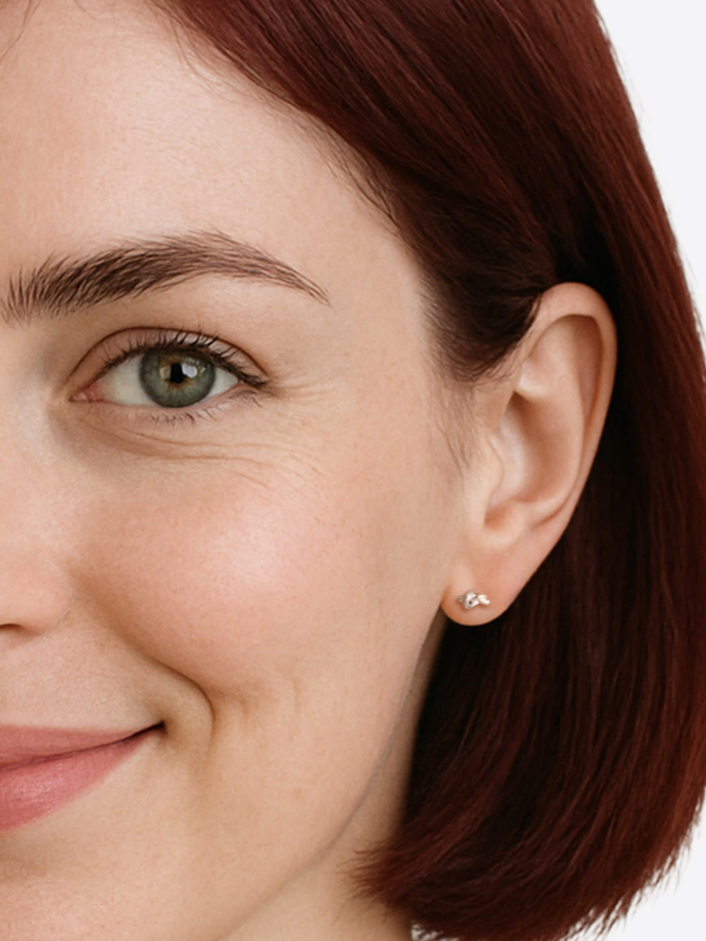 Sofia Milani Earrings 'Heart' in Silver