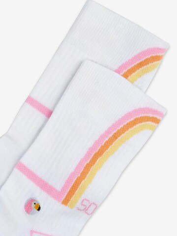 Chaussettes Sokid en blanc