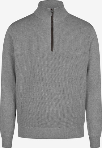 redmond Pullover 'Basic' in Grau: Vorderseite