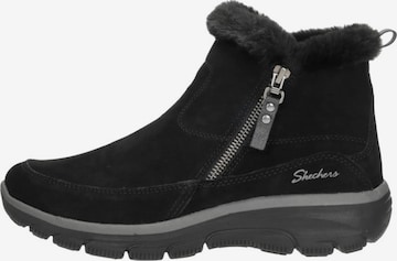 Boots 'Relaxed Fit: Easy Going - Cool Zip!' SKECHERS en noir : devant