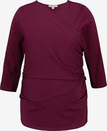 Ulla Popken Shirt in Purple: front