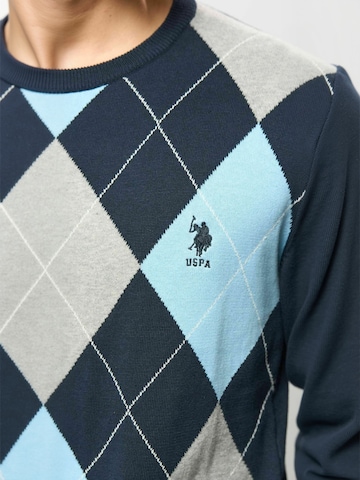 U.S. POLO ASSN. Svetr ' UMDelvin ' – modrá