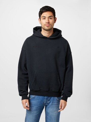 Preach Sweatshirt in Schwarz: predná strana