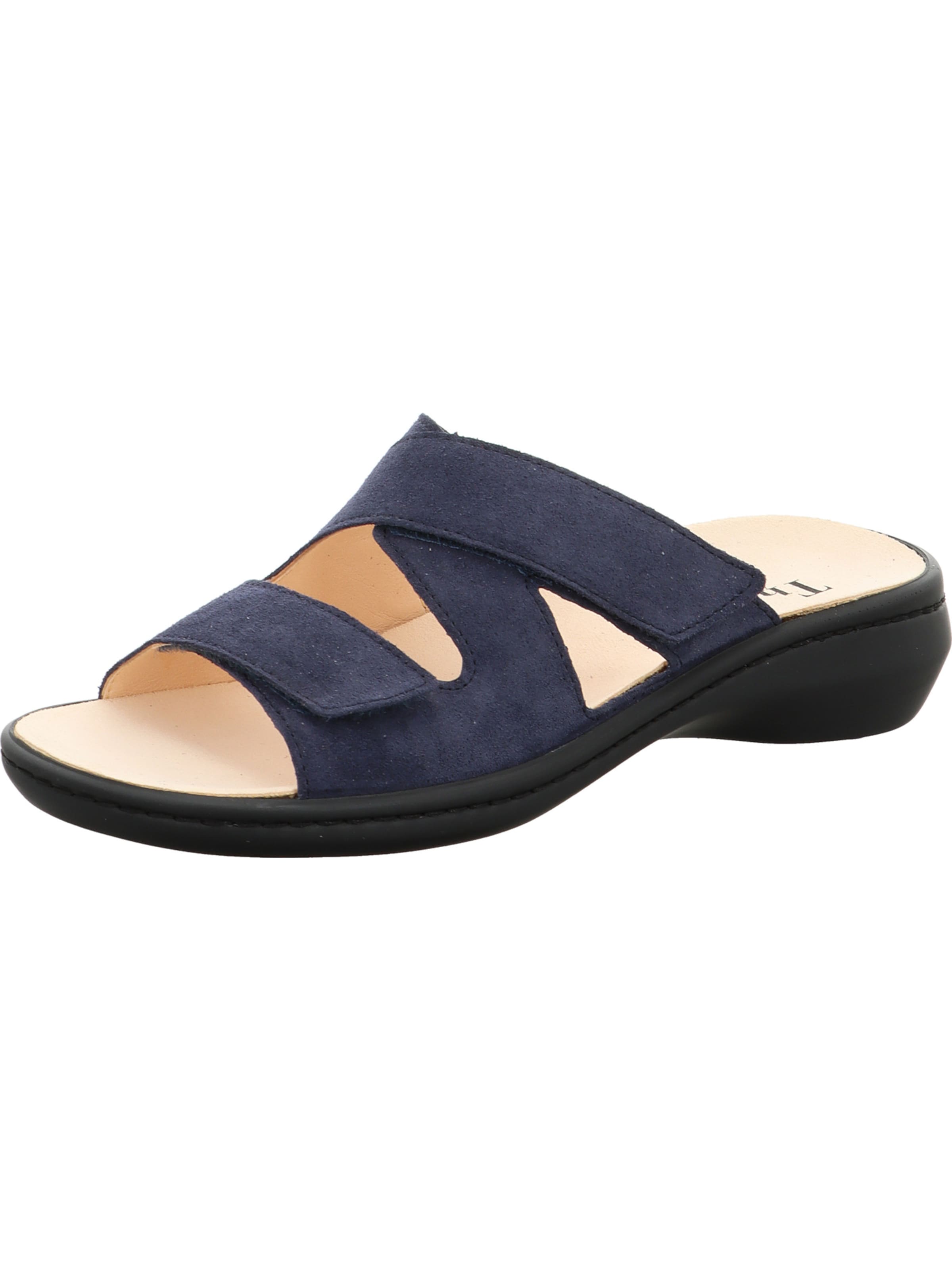 THINK! Mules 'Camilla' in Blue: front