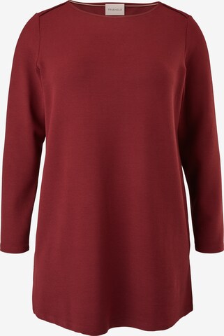 TRIANGLE Shirt in Rood: voorkant