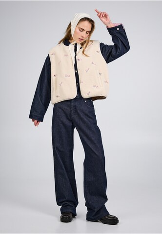 OH APRIL - Colete 'Magnolia' em branco