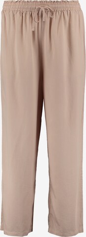 Hailys Wide Leg Bukser 'Lissa' i beige: forside