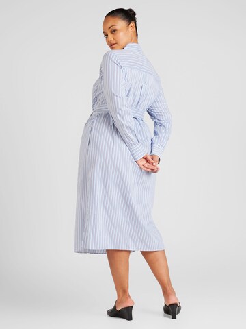 Robe-chemise 'VALLO' Persona by Marina Rinaldi en bleu