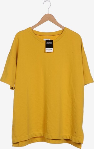 TRIANGLE Sweatshirt & Zip-Up Hoodie in 5XL in Yellow: front