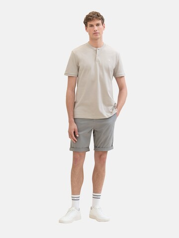 TOM TAILOR DENIM Slimfit Shorts in Grau