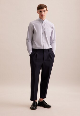 SEIDENSTICKER Regular Fit Businesshemd 'SMART ESSENTIALS' in Beige: Vorderseite