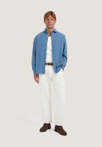 Regular fit Camicia 'Rory' di Dstrezzed in blu
