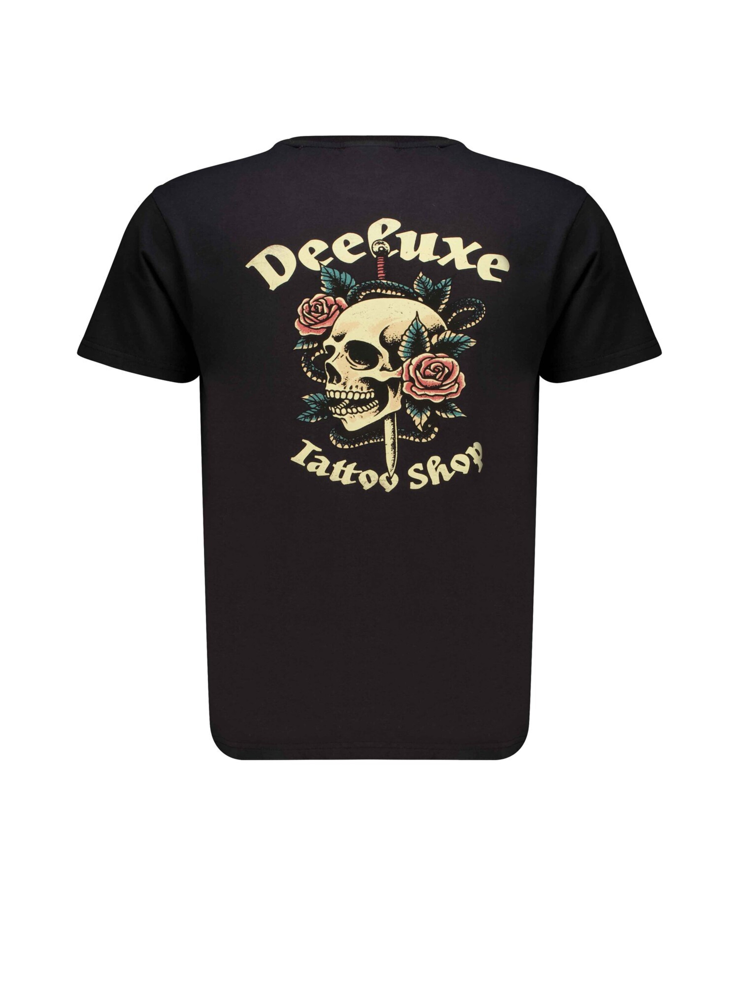 Deeluxe Shirt 'TOLUCA' in Zwart