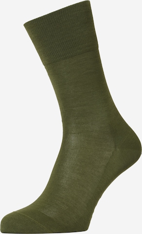 FALKE Sokid 'Tiago', värv roheline: eest vaates