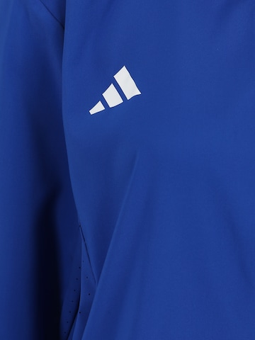 ADIDAS PERFORMANCE Športna jakna 'ADIZERO' | modra barva